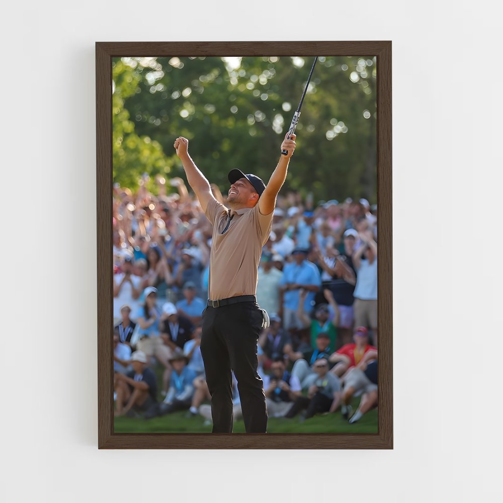 Poster Xander schauffele viser – affiche Golf (vue 5)